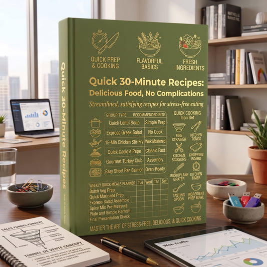 Quick 30-Minute Recipes: Delicious Food, No Complications